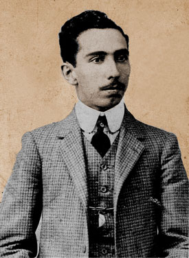 Alberto Dutra em 1908