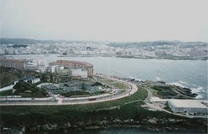 vista do Farol de Hércules